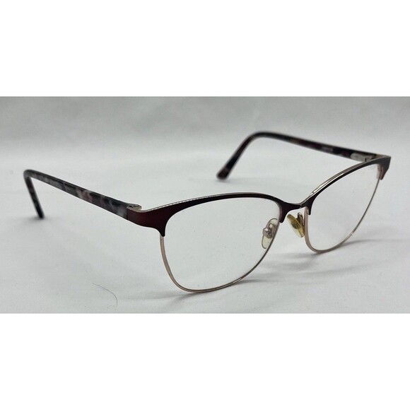 Cosmopolitan Emmie Women Eyeglasses Frames C1013 Burg/Rose 54.15.140 Frames Only main image 5